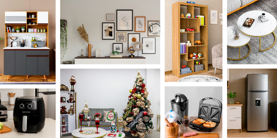 Galería de productos para el hogar, decoración y electrodomésticos